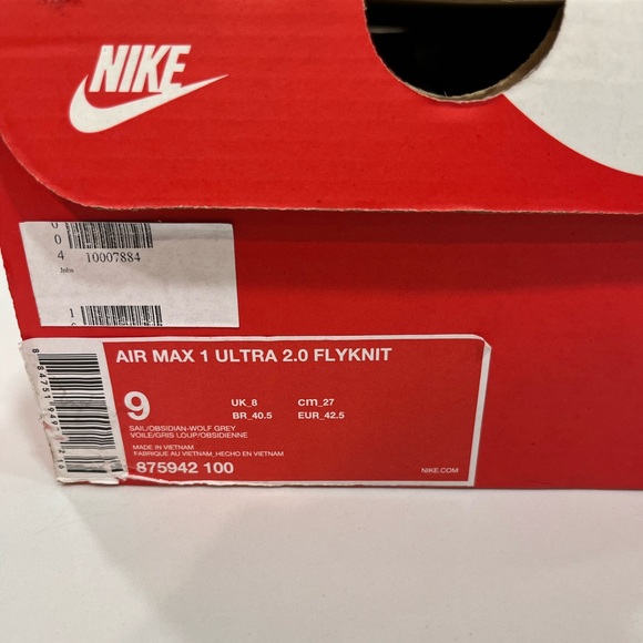 BRAND NEW!! Nike Air Max 1 Ultra 2.0 Flyknit!! - Picture 2 of 12